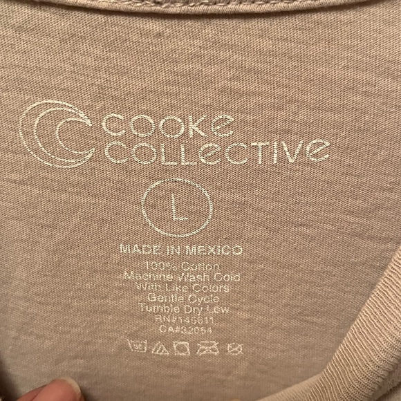 COOKE COLLECTIVE Men’s Short Sleeve Vibes T-shirt. Sz L. - Picture 4 of 4